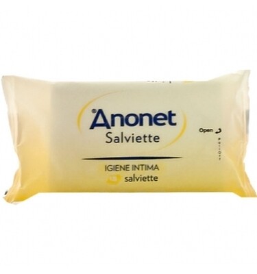 Anonet Salviette - Igiene Intima - 15 Salviette Monouso