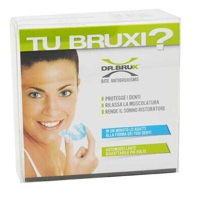 Dr Brux Bite Notte Arcata Superiore Trasparente - 1 Pezzo