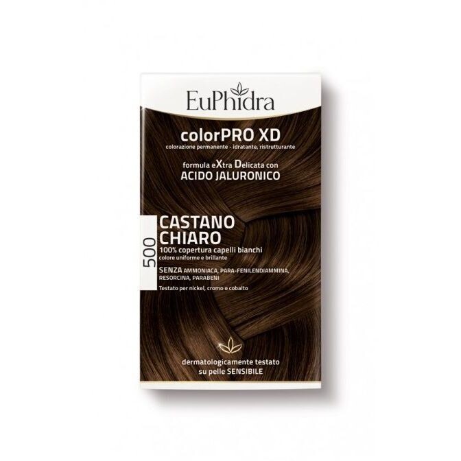 Euphidra Colorpro XD - 500 Castano Chiaro - Tintura Per Capelli