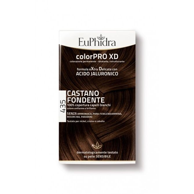 Euphidra Colorpro XD - 435 Castano Fondente - Tintura Per Capelli