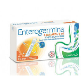 Enterogermina 4 Miliardi/5ml - 20 Flaconcini Orali