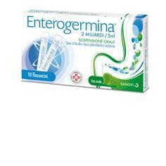 Enterogermina 2 Miliardi/5ml - 10 Flaconcini Orali
