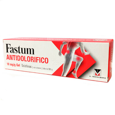 Fastum Antidolorifico 1% Gel - Diclofenac - Tubo 100g