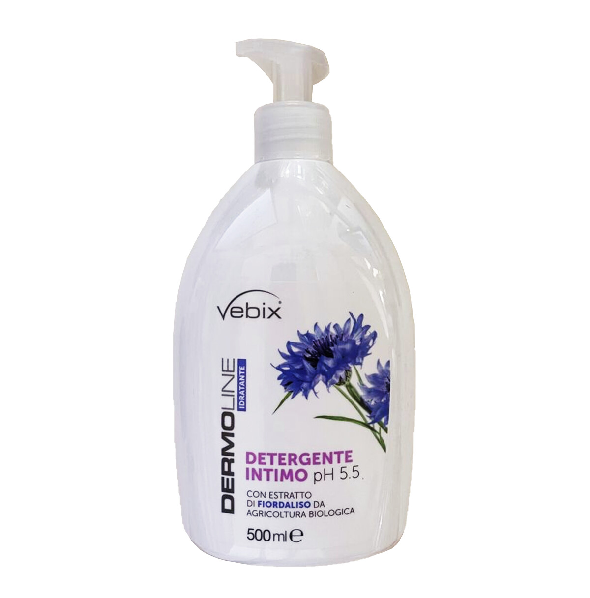 Vebix Dermoline Detergente Intimo Fiordaliso - 500ml