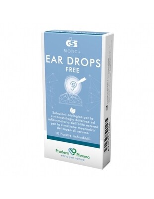 Gse Ear Drops Free - 10 Pipette Monodose 0,3ml