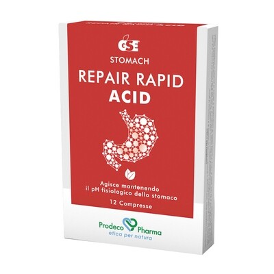 Gse Repair Rapid Acid - 12 Compresse
