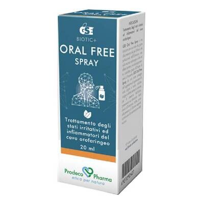 Gse Oral Free Spray Orale - Flacone 20ml