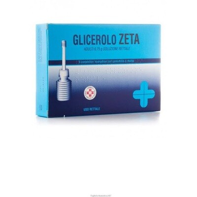 Glicerolo Zeta Adulti - 6 Contenitori monodose 6,75g