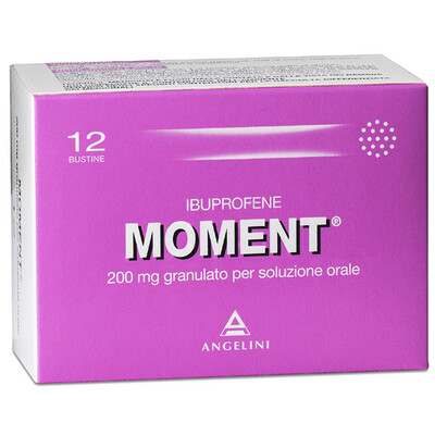 Moment - Ibuprofene 200mg - 12 Bustine