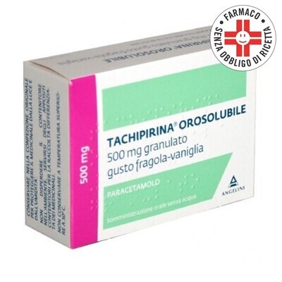 Tachipirina Orosolubile 500mg - 12 Bustine Orosolubili