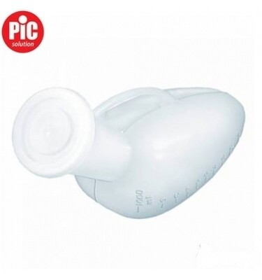 Urinale Uomo Bianco Con Tappo