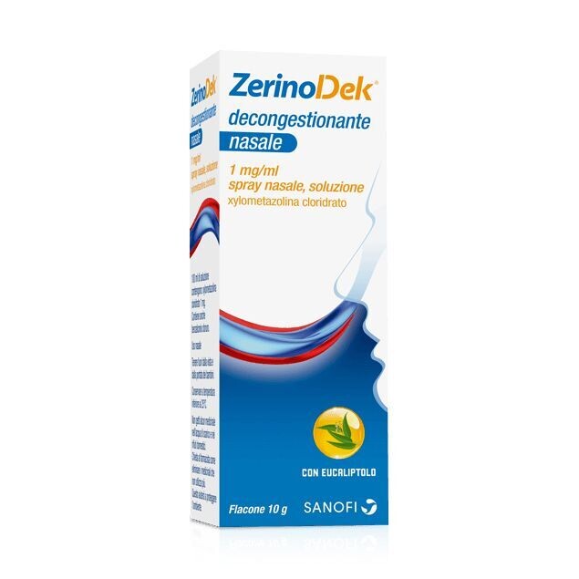 Zerinodek Spray Nasale Decongestionante 1mg/ml - Flacone 10ml
