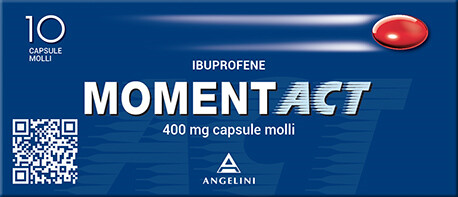Momentact - 400mg Ibuprofene - 10 Capsule Molli