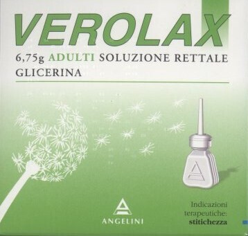 Verolax Adulti - Sospendione Rettale - 6 Clismi 6,75g
