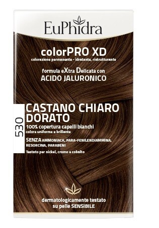 Euphidra Colorpro XD - 530 Castano Chiaro Dorato - Tintura Per Capelli