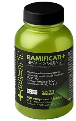 Ramificati+ B Loaded New Formula - 100 Compresse - +Watt