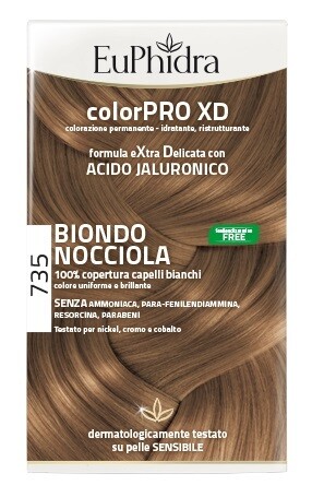 Euphidra Colorpro XD - 735 Biondo Nocciola - Tintura Per Capelli