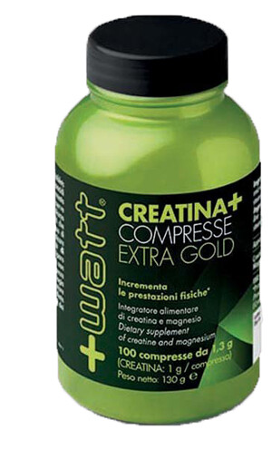 Creatina+ Extra Gold - 100 Compresse - +Watt