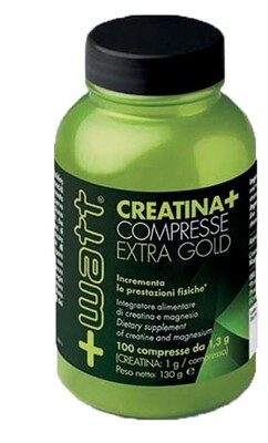 Creatina+ Extra Gold - 100 Compresse - +Watt