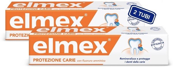 Elmex Protezione Carie Dentifricio - Promo - 2x75ml