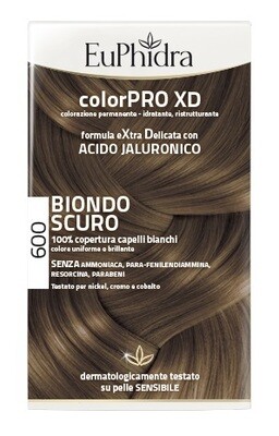 Euphidra Colorpro XD - 600 Biondo Scuro - Tintura Per Capelli
