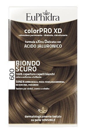 Euphidra Colorpro XD - 600 Biondo Scuro - Tintura Per Capelli