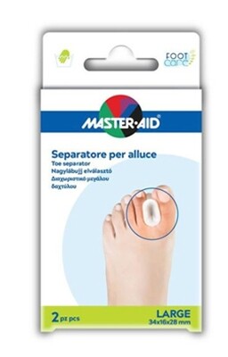 M-Aid Separatore Alluce Gel - Taglia L - Confezione 2pz