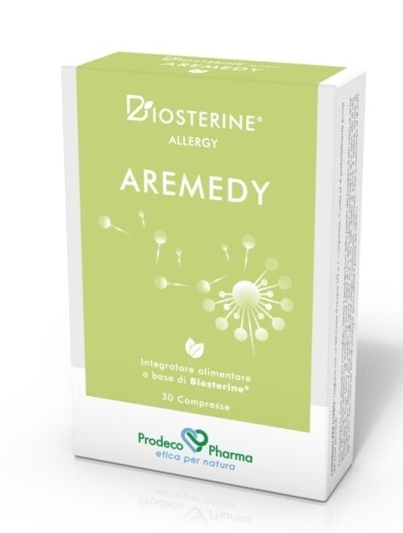 Biosterine Allergy Aremedy - Integratore alimentare a base di Biosterine� Senza Glutine - Confezione 30 Compresse