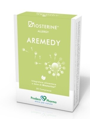 Biosterine Allergy Aremedy - Integratore alimentare a base di Biosterine� Senza Glutine - Confezione 30 Compresse