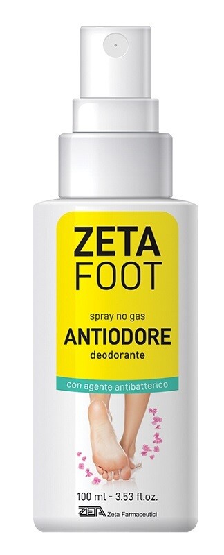 Zeta Foot Spray Antiodore Deodorante Piedi - 100ml