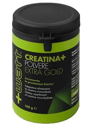 Creatina+ Extragold - Polvere - Barattolo 100g - +Watt