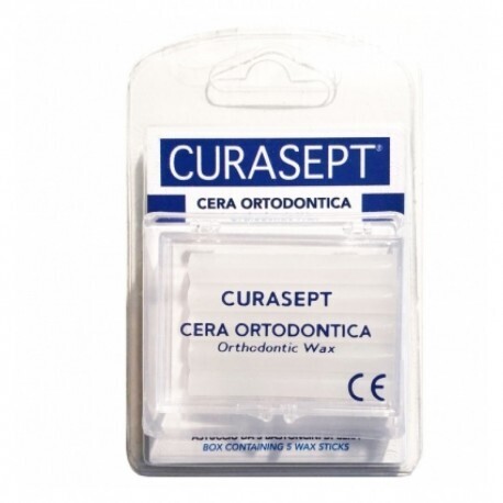 Curasept Wax Cera Ortodontica - 5 Bastoncini