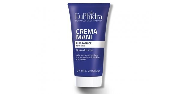 Euphidra Crema Mani - Riparatrice Nutriente - Tubo 75 ml