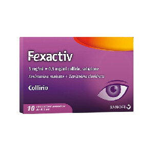 Fexactiv Collirio Monodose - 10 Flaconcini  0,5ml