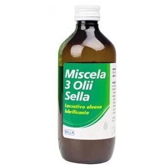 Miscela 3 Olii - Lassativo Oleoso Lubrificante - Flacone 250ml