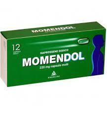 Momendol - 220mg Naprossene - 12 Capsule Molli