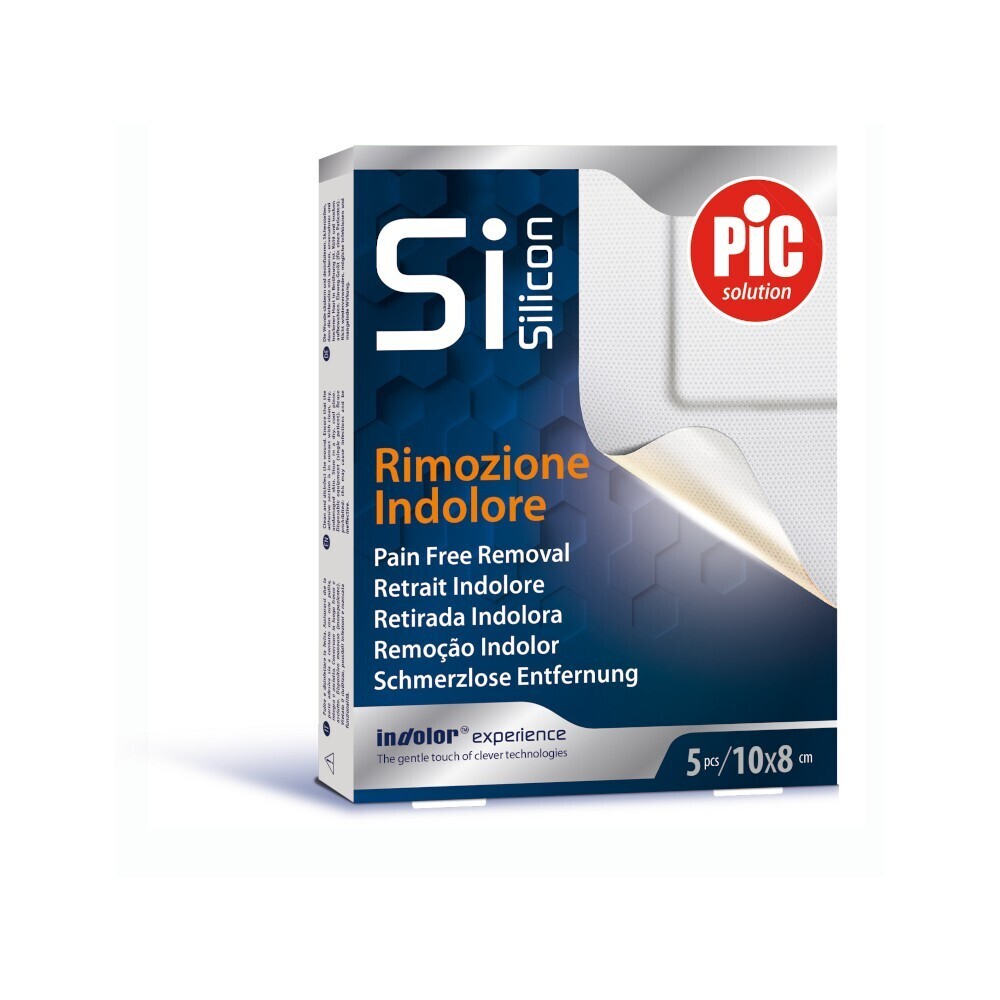Pic Cerotti Postoperatorio Silicone 10x8 5 Cerotti