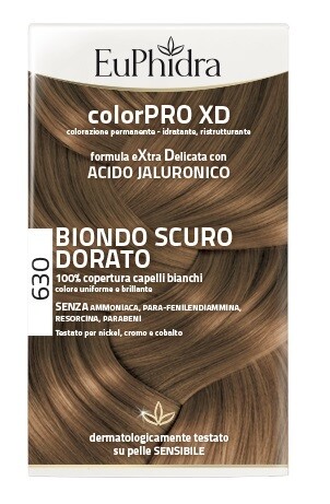 Euphidra Colorpro XD - 630 Biondo Scuro Dorato - Tintura Per Capelli