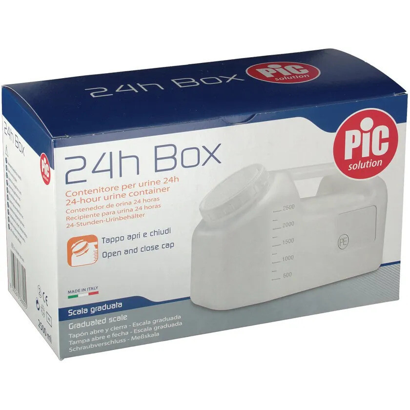 Pic Contenitore Urine 24h Box - 1 Contenitore a tanica