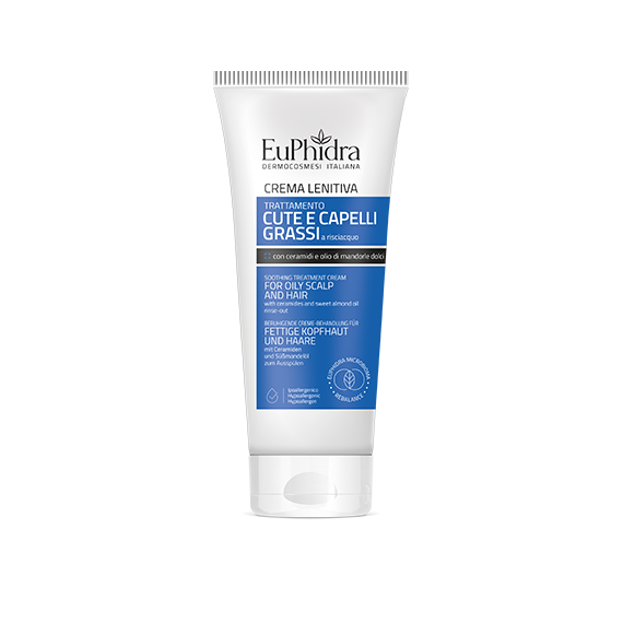 Euphidra Crema Lenitiva - Cuoio Capelluto Grasso - 200ml