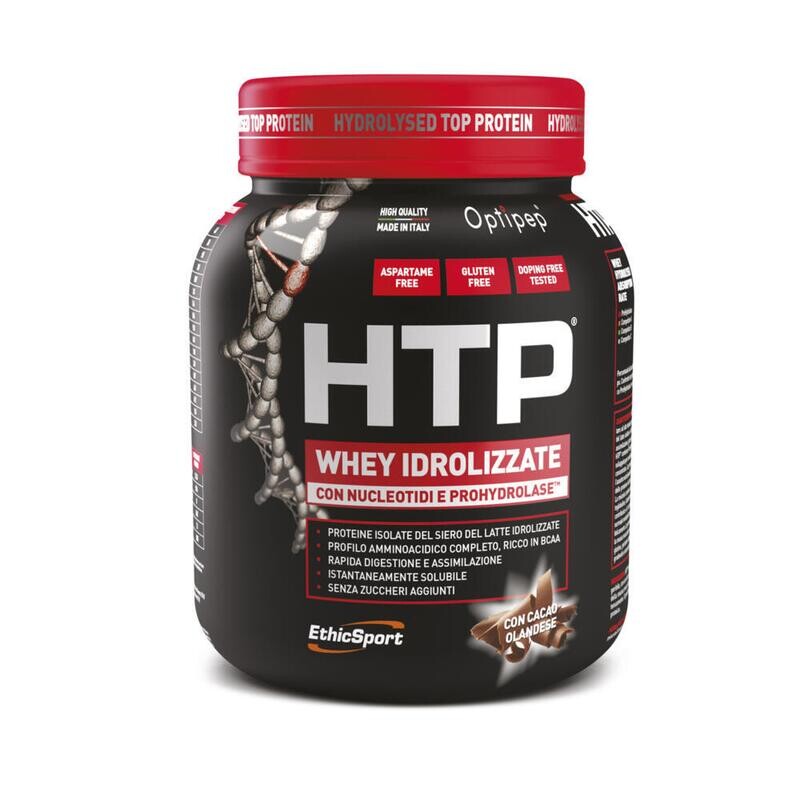 Htp Whey Protein Idrolizzate in Polvere - Aroma Cacao - Barattolo 750g - Etichsport