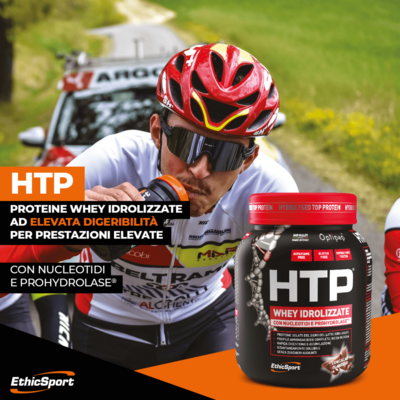 Htp Whey Protein Idrolizzate in Polvere - Aroma Cacao - Barattolo 750g - Etichsport