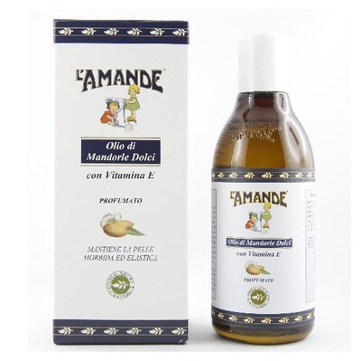 L&#39;amande Marseille Olio Mandorle Dolci Profumato con Vitamina E - 250ml