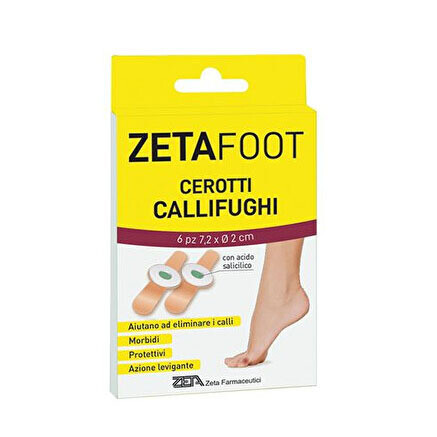 Zeta Foot Cerotto Callifugo Disco Centrale - 6 Cerotti