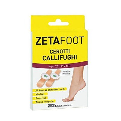 Zeta Foot Cerotto Callifugo Disco Centrale - 6 Cerotti
