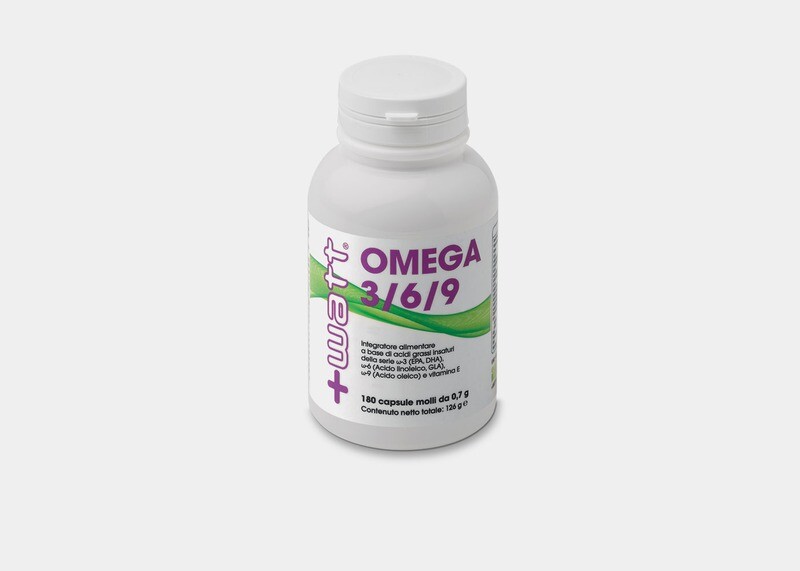 Omega 3/6/9 - 180 Capsule - +Watt