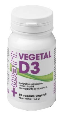 Vegetal D3 - 50 Capsule - +Watt