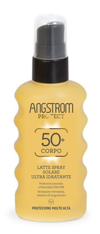 Angstrom Latte Solare Spray Corpo - Fattore Di Protezione 50+ - 175ml
