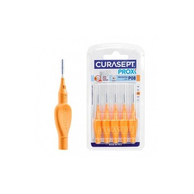Curasept Proxi Scovolini Prevention - P08 Arancio - 6 Scovolini