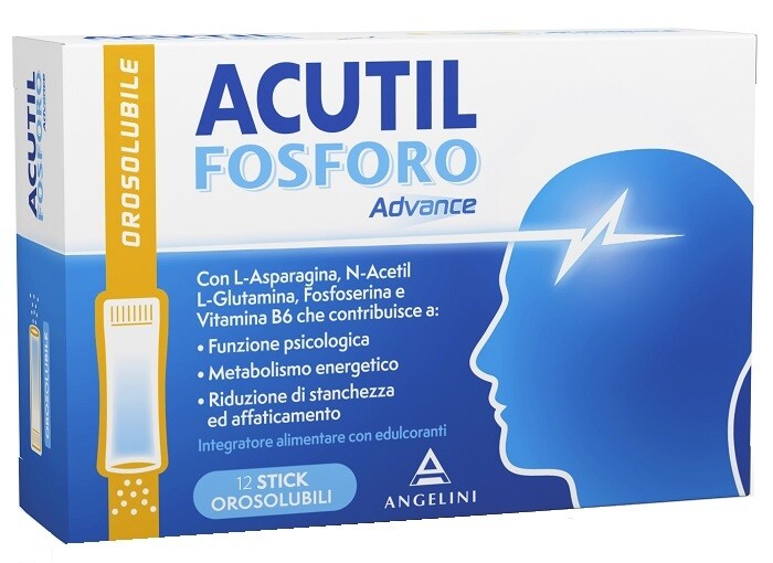 Acutil Fosforo Advance - 12 Stick Orosolubili